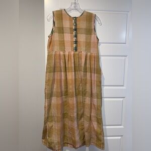 Ace & Jig Regenerative Cliff Dress in Seashell - Medium M